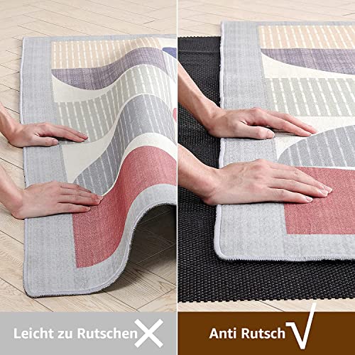 Auckpure Mehrzweck-Antirutschmatte, Teppich Antirutschunterlage 80 x 130 cm, rutschfeste Unterlage, rutschfeste Matte, Anti Rutschmatte für Zuhause, Büro, Auto, Palette, Regal, Schublade, Wasserdicht