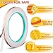 Copper Foil Tape, Selizo 2 Packs Copper Adhesive Tape Strip with Double-Sided Conductive for Stained Glass, EMI Shielding, Paper Circuits, DIY Home Décor, Soldering, Electrical Repairs