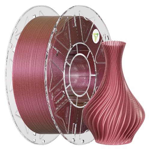 Image of Creality Hyper PLA Galaxy Filament 1.75mm 1KG, Starry Sparkle PLA 3D Printer Filament with RFID, Designed for High Speed 30-600mm /s, Cosmic Shine for Artistic and Decorative Prints (Stardust Pink)