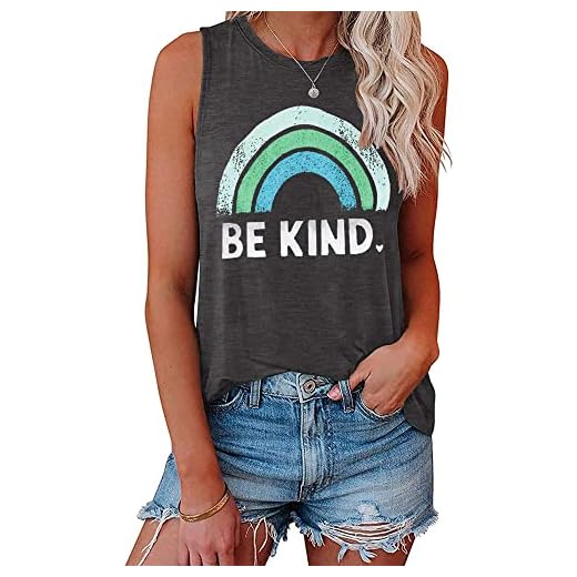 IRISGOD Women's Graphic Tank Top - Summer