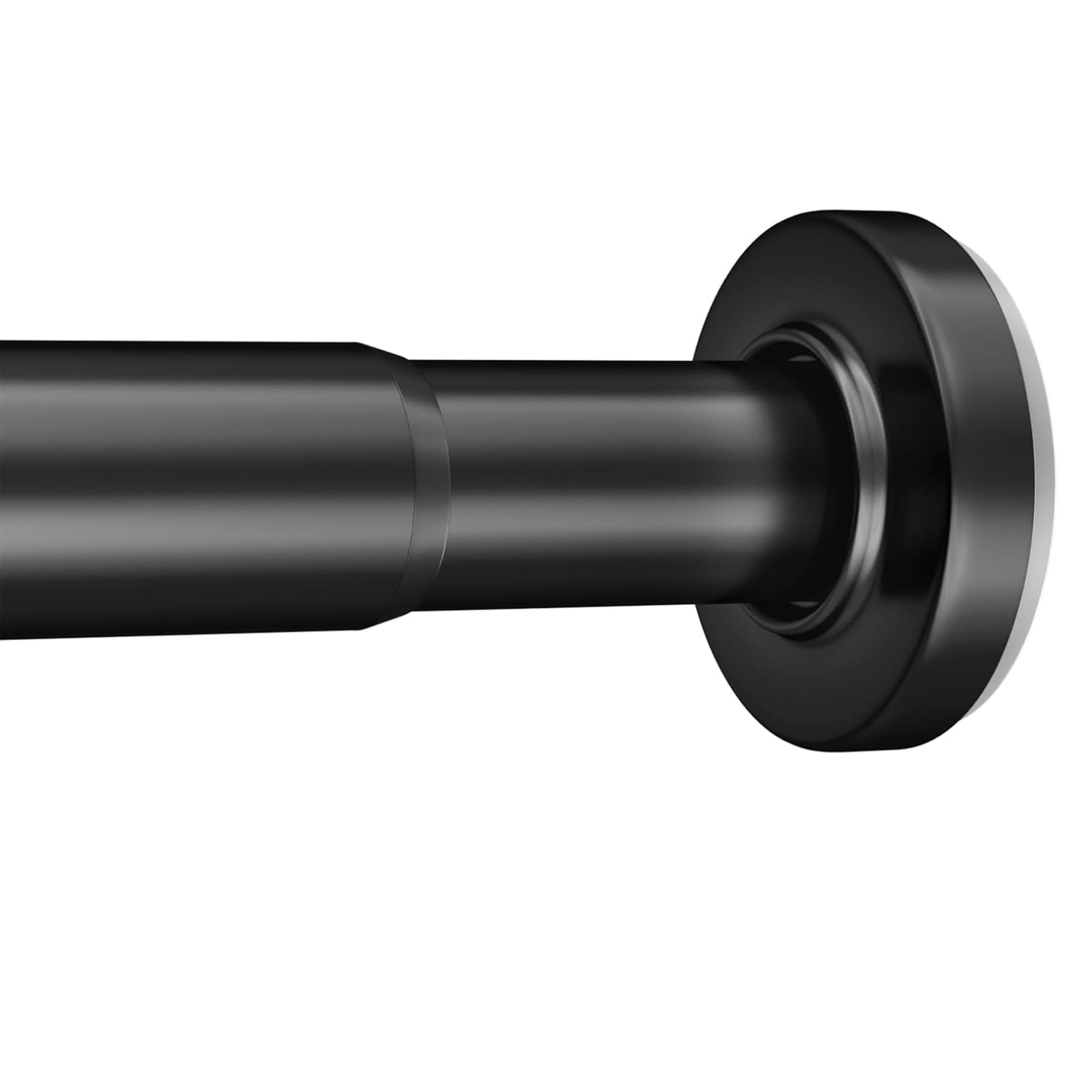 GLDYTVF Adjustable Tension Curtain Rod Non-Slip DesignShower & Window Curtain Pole Perfect for Living Room Patio & Kitchen (Size: 105-170cm)
