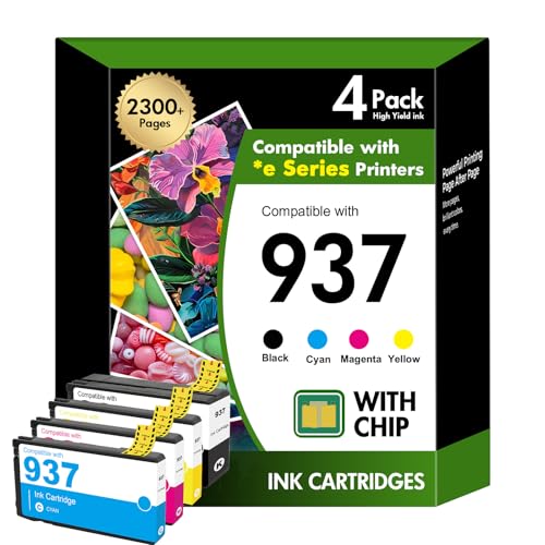 Cartouche 937 Toner Bank résout les pannes d'encre pour HP OfficeJet Pro 9130e 9720