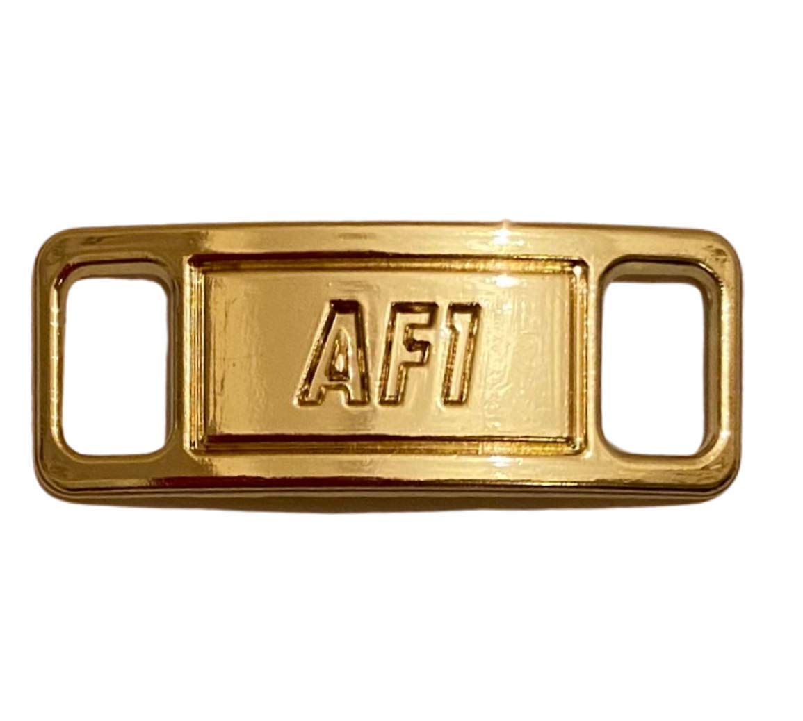 air force 1 gold tag