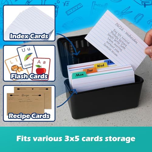 Olivo Index Card Holder Box 3X5 thumb #5
