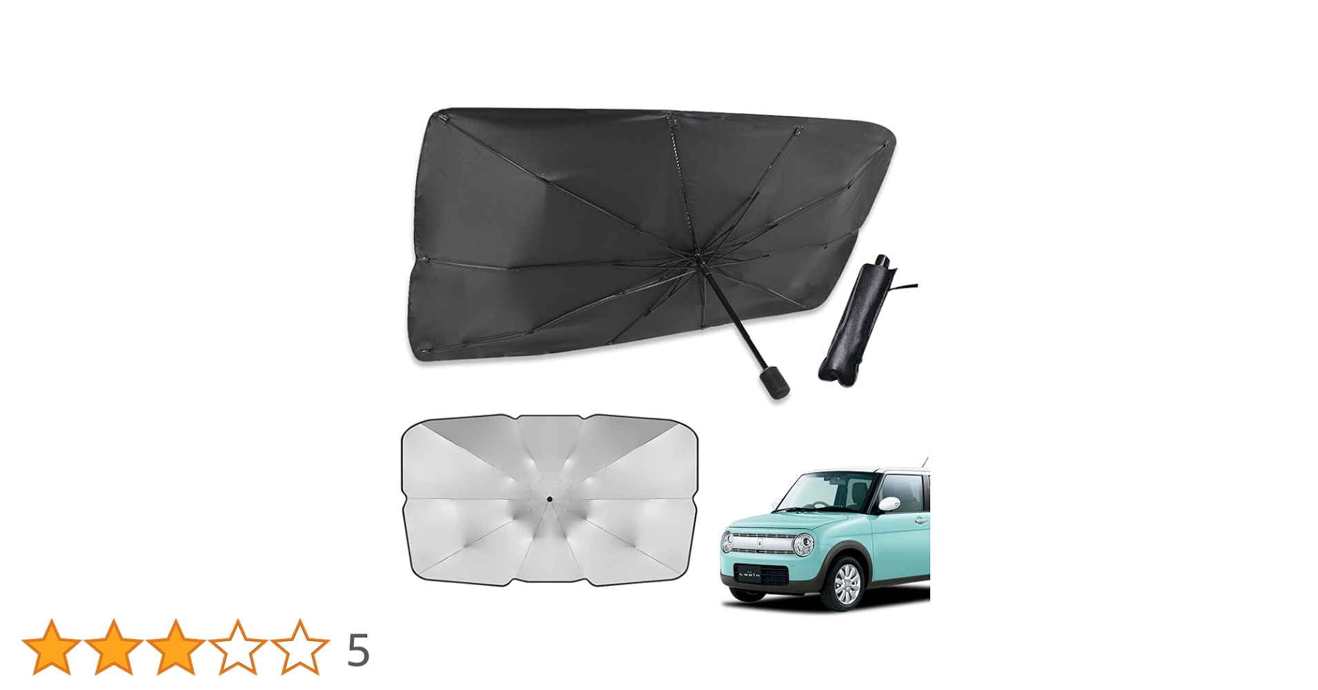 Amazon.co.jp: 趣味職人 傘 サンシェード 傘式サンシェード 傘型