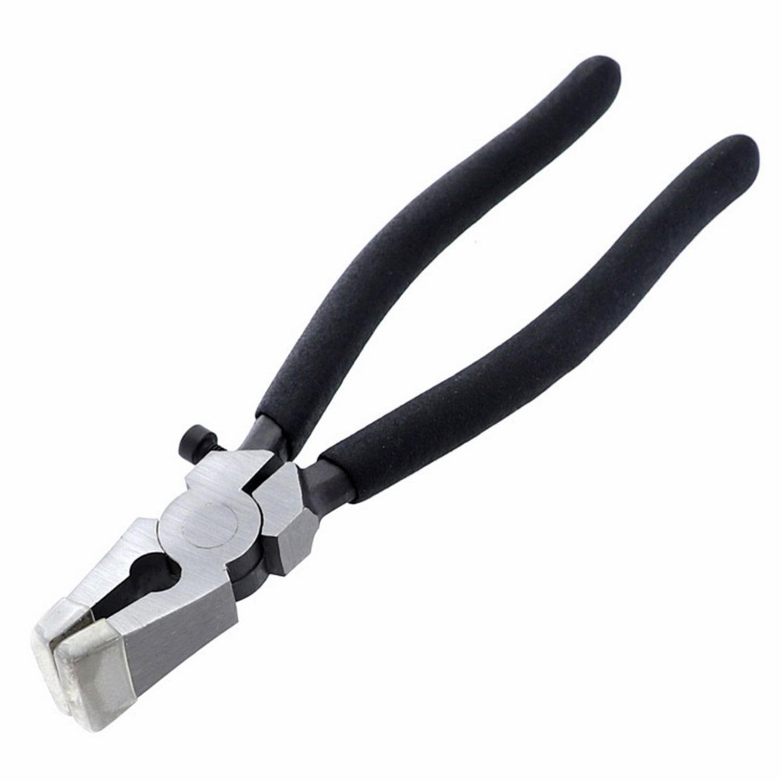 JINGYAN Alicates universales 6/8 Inch Flat Nose Plier Offset Pistol Handle Combination Pliers Carbon Steel Cutter Tool For Cutting Glass Tile Ceramics