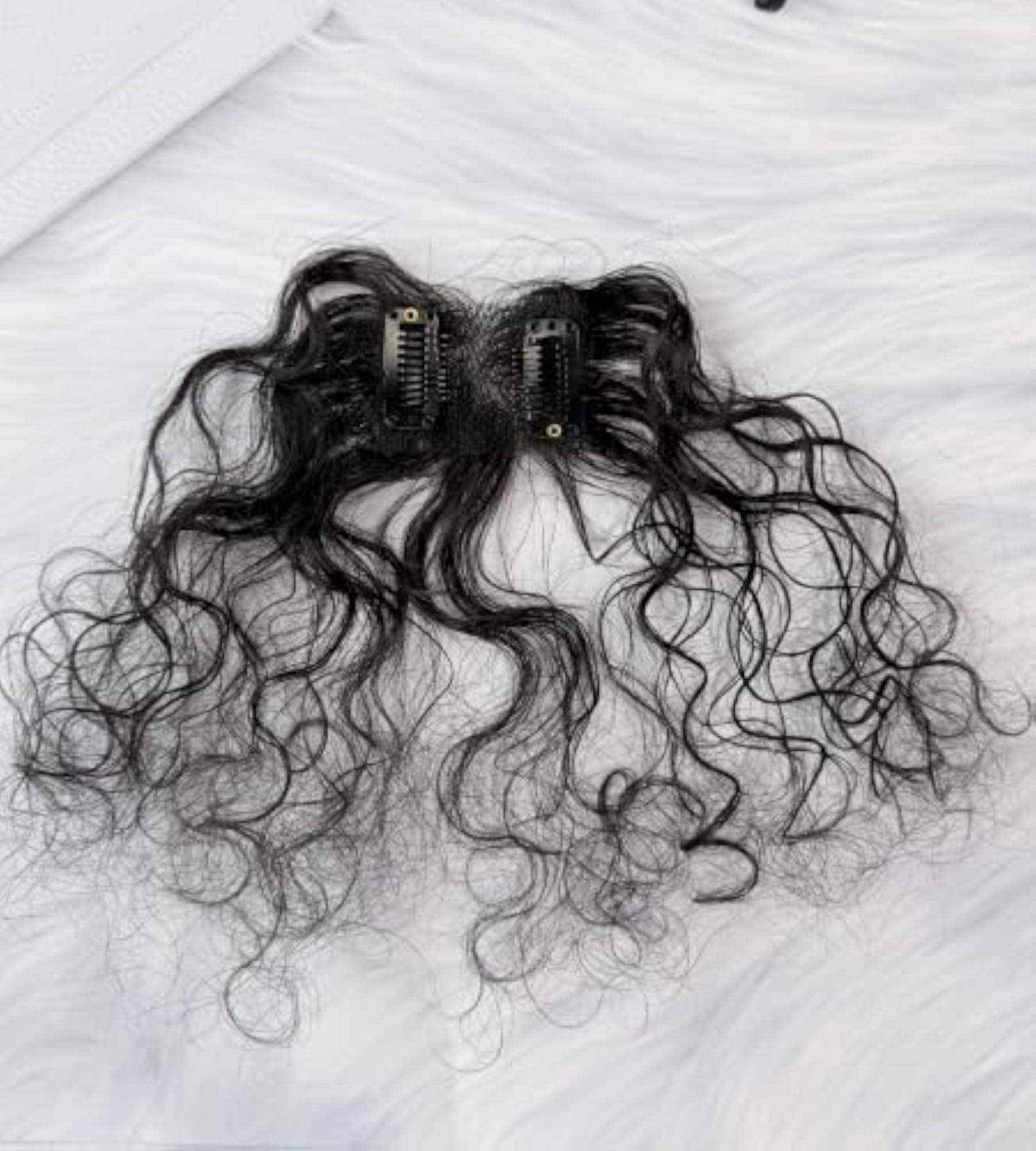 Front Thinning Patch for Women, Curly Hairline Extension