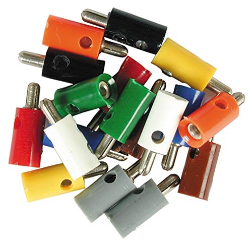 Preisvergleich Produktbild Viessmann 6877 Stecker mit Querloch 10 Stk. schwarz