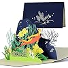 Verjaardagskaart voor duikers, voucher om te duiken, reisvoucher om te snorkelen, cadeau-ideeën voor verjaardag…