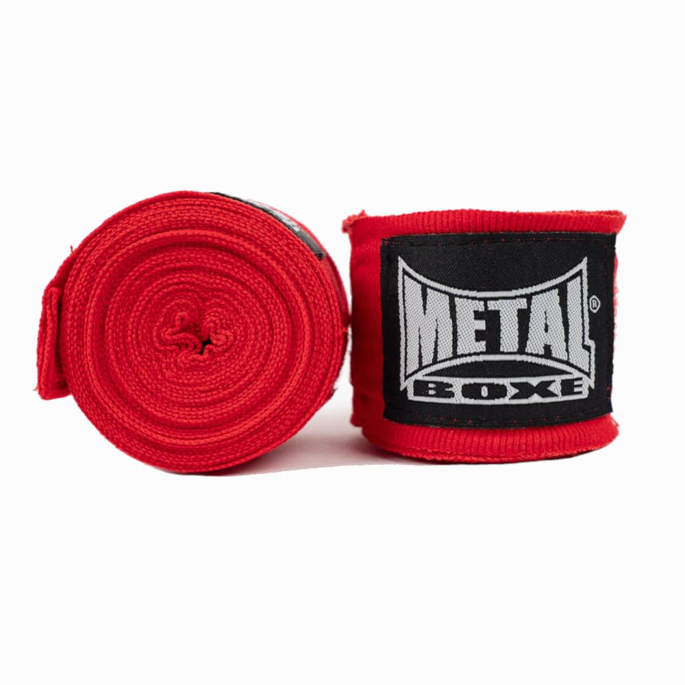 Metal Boxe - Training Wrap, Red, 4 m