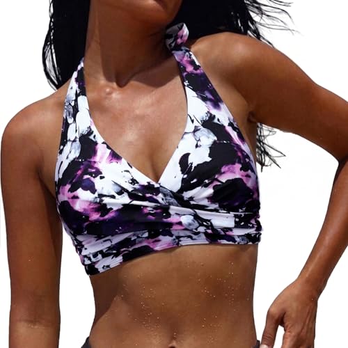 Haut de bikini dos nu torsadé, le maillot idéal pour vos journées spa
