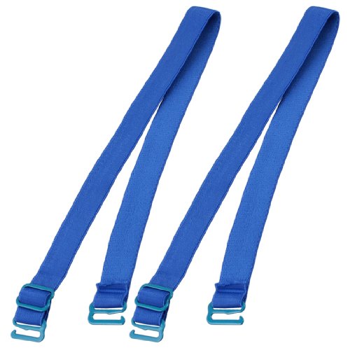 Gleader Correa de Sujetador Elastico Gancho de Metal para Mujeres - Azul