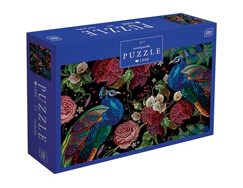 Interdruk - Puzzle 1000 pièces pour Adultes - Jardin Secret n°7 - Design coloré - 67 x 48 cm
