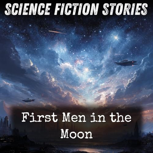 First Men in the Moon Podcast Por H. G. Wells arte de portada