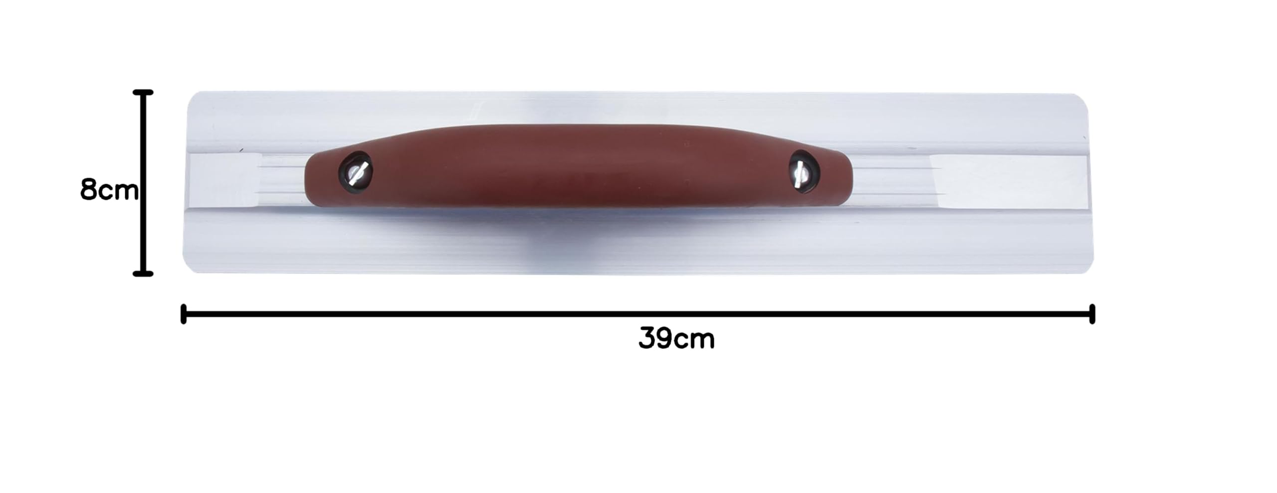 Marshalltown Lisseuse (Taloche) en Aluminium, Poignée DuraSoft, 394x79 mm