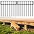 HIHADUUM 20Ft(L) X 13Inch(H) Animal Barrier Fence - 14 Pack Garden Fence Animal Barrier Garden Border Rustproof Metal No Dig Fence Panels for Dog Rabbit Defense Bottom Blocker for Outdoor Yard Patio