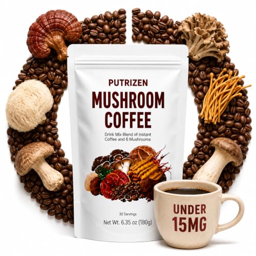 PUTRIZEN HerbalWell Mushroom Coffee Blend
