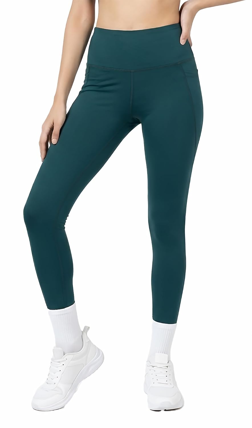 Rock Paper Scissors Premium High Waist Stretchable Gym Tights Leggings with Pockets Gym wear/Active Wear Tights Yoga Pants...