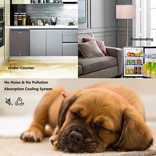 Smad Compact Mini Fridge Quiet No Noise Absorption Refrigerator with