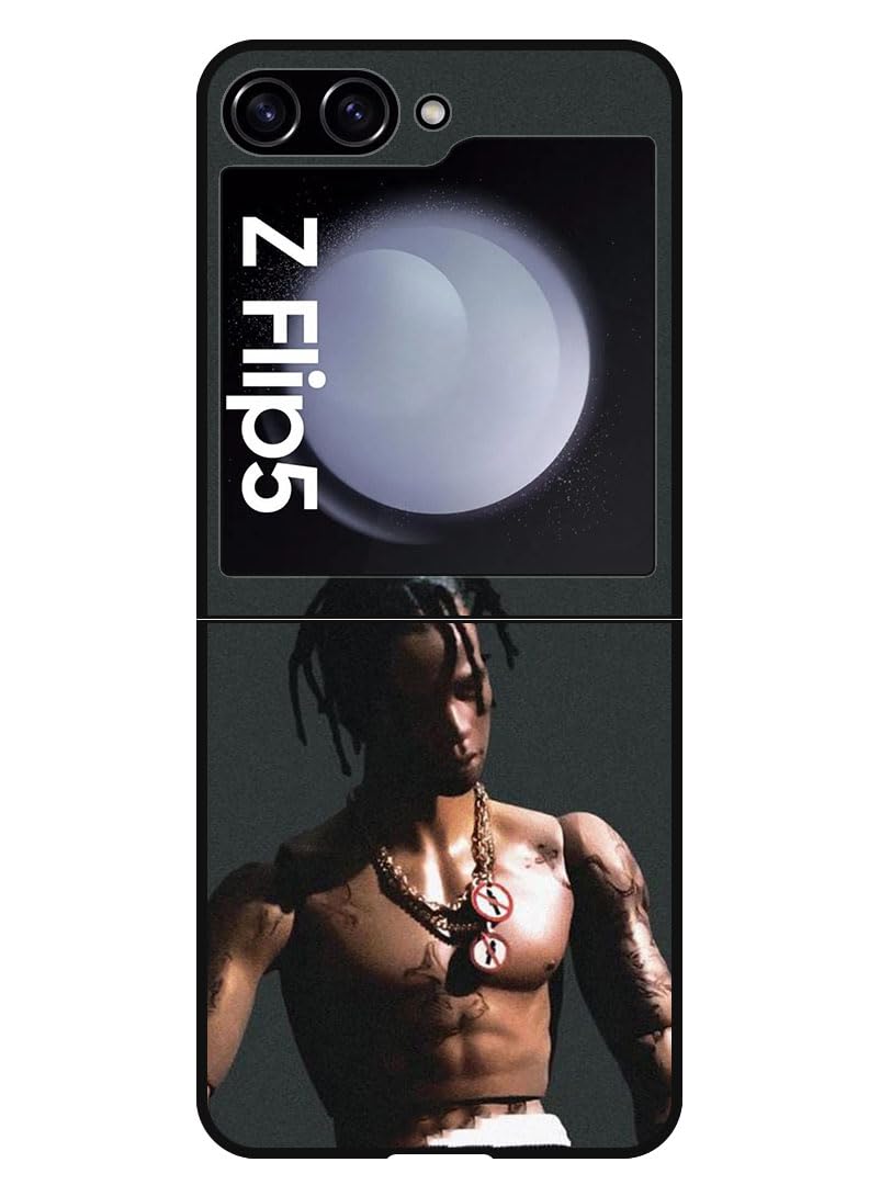 Protective Case Anti Scratch Shock Proof Bumper Cover For Samsung Galaxy Z Flip 5 Travis (2)