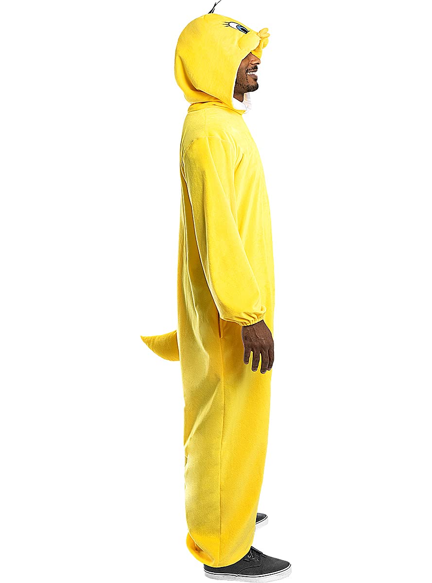 Disfraz De Silvestre Looney Tunes Para Hombre Y Mujer – Mono Con Capucha Talla S-M, Ideal Para Carnaval, Halloween Y Fiestas Temáticas