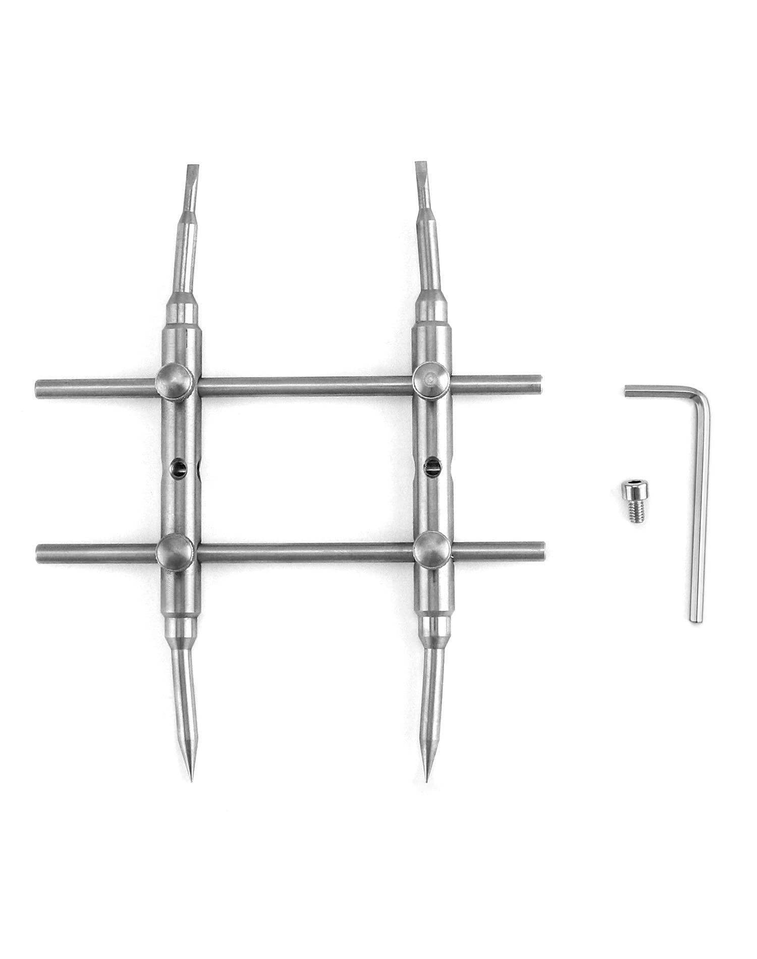 QWORK Lens Wrench, Double Head ARC, Curve Spanner, Professional Camera Lens Spanner Wrench Repairing Opening Tool for Most DSLR Cameras