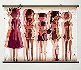 Wall Scroll Poster Fabric Painting For Anime School Live Key Roles 029