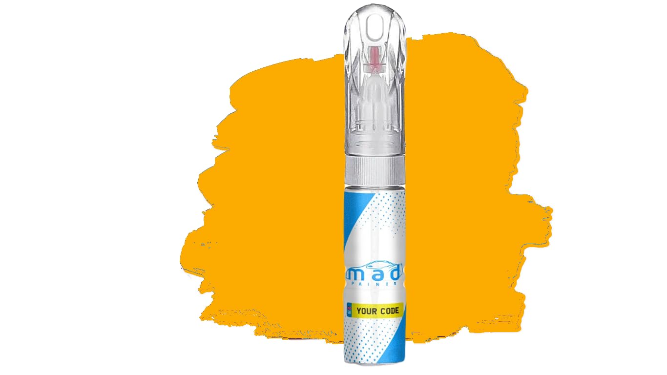 M.a.d Myldan Auto Design Yellow 20Ml Touch Up Paint Pen For John Deere Ride On Mower Deck X Series (Just Paint)