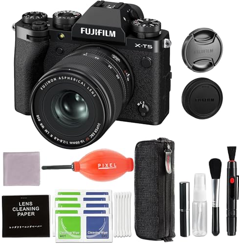 Fujifilm X-T5 Mirrorless Camera with XF 16-50mm Lens Bundle