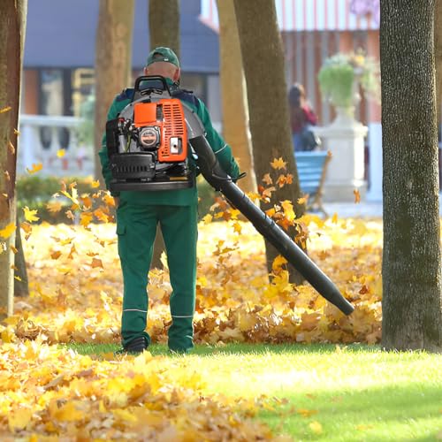 Ebikestar 650 72Cc Gas Leaf Blower, 3.6Hp 2 Stroke Backpack Gas Blower thumb #3