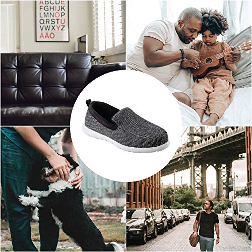Image of isotoner Zenz Men's Sport Knit Moccasin, Slip-on Shoe