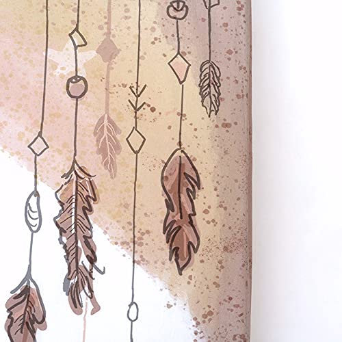 Jumpoff Jo - Fitted Crib Sheet, Super Soft 100% Cotton Sheet For Standard Crib Mattresses And Toddler Beds, 28 In. X 52 In, Storytelling Designs - Rainbow Dream Catcher #TOP5