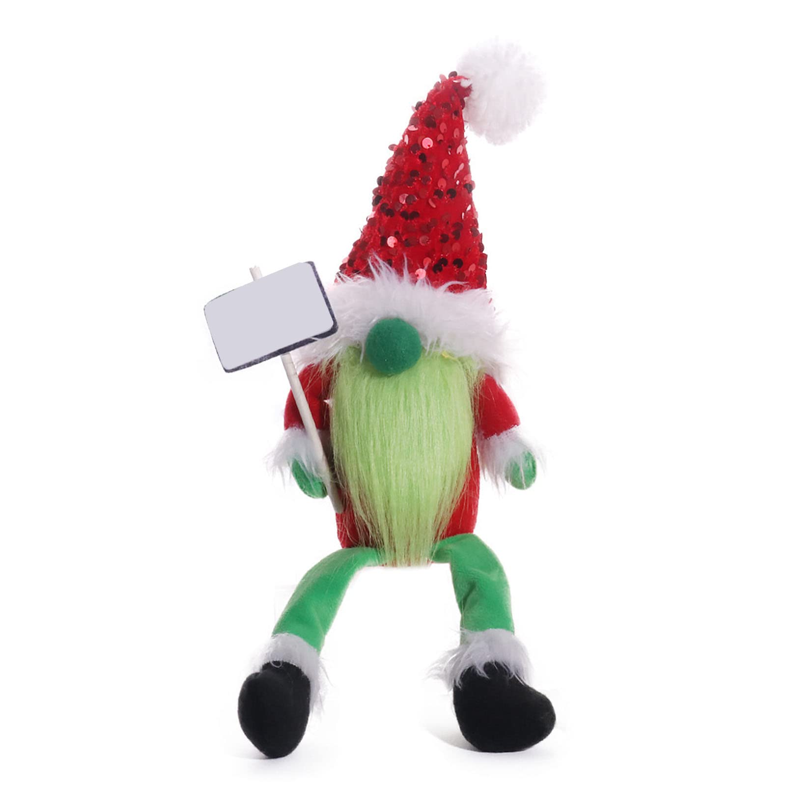 Hsioluted Christmas Creative Dwarf Ornaments Plush for Doll Decorations Figurine Home Decorat Dolls for Kids