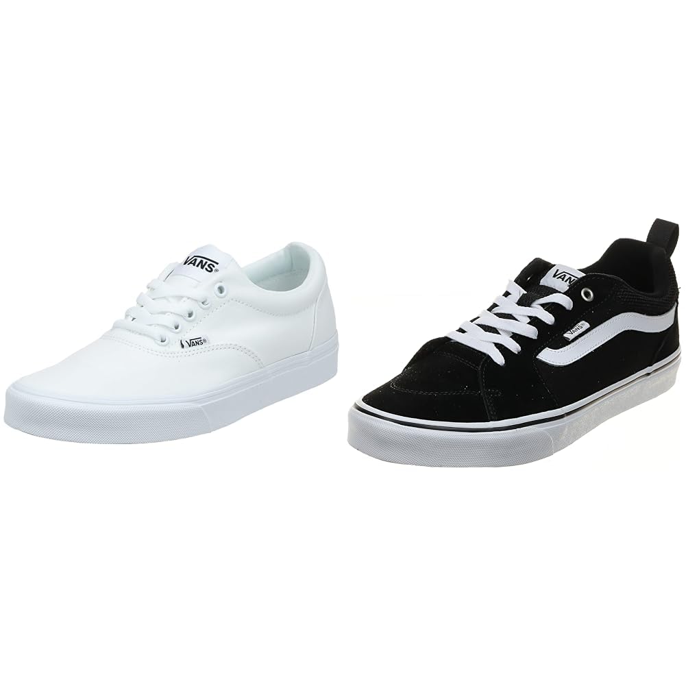 Vans Zapatillas Triple White White 43 EU + Sneaker Suede Canvas Black White 43 EU