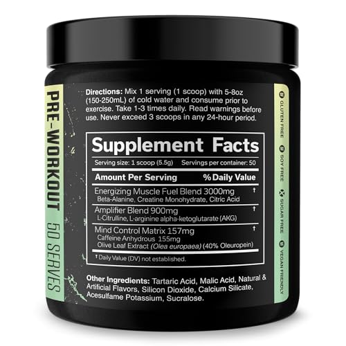 Image of JNX The Curse! Pre Workout Powder with Creatine, White Grape, 50 Servings | Pre workout powder for men & women with caffeine, L-Citrulline, Beta Alanine & Creatine for energy, pumps & performance.