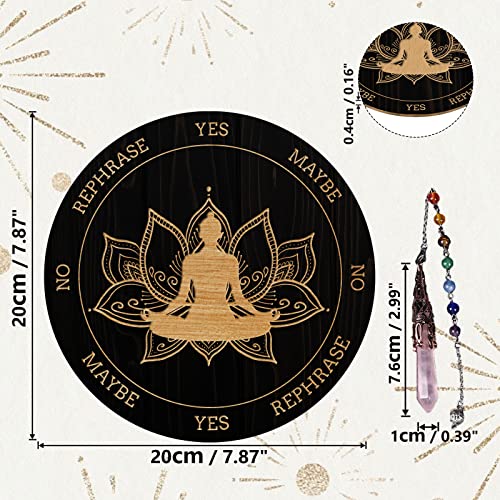 AHANDMAKER Lotus Buddha Pendulum Board - Image 2
