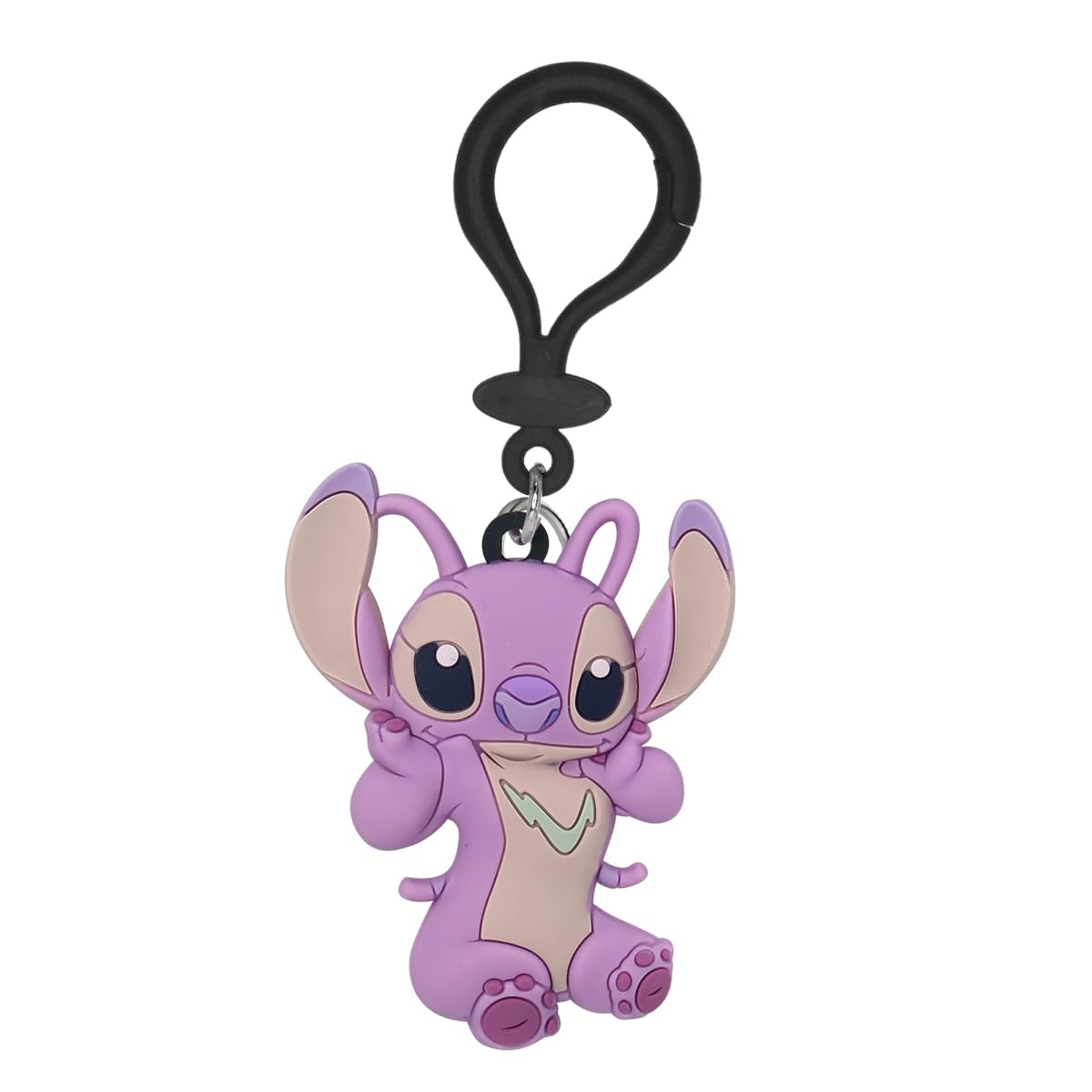Disney Lilo & Stitch Angel Rubber Keyring