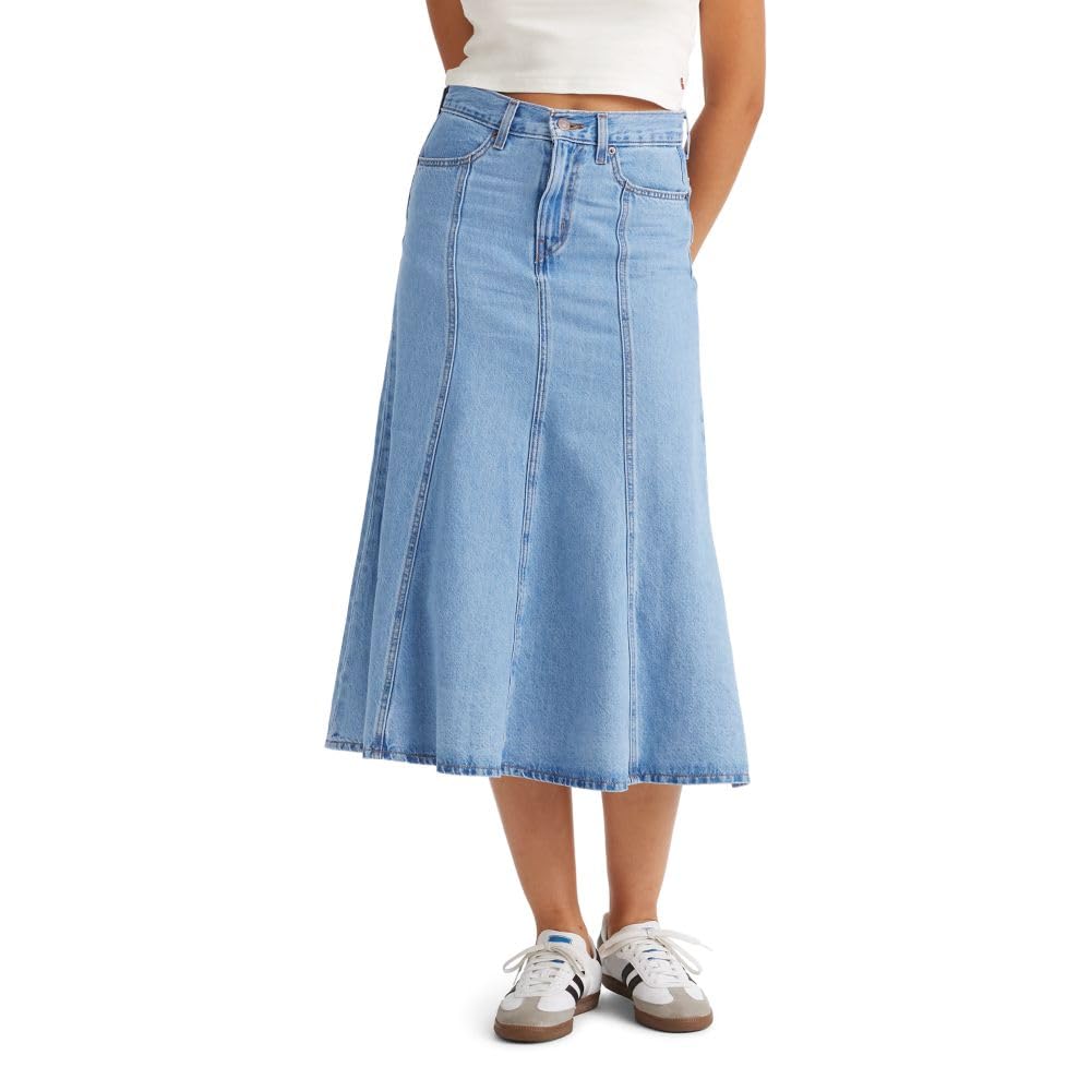

                                                    Levi's Women's Fit and Flare Skirt, (New) I Will, 