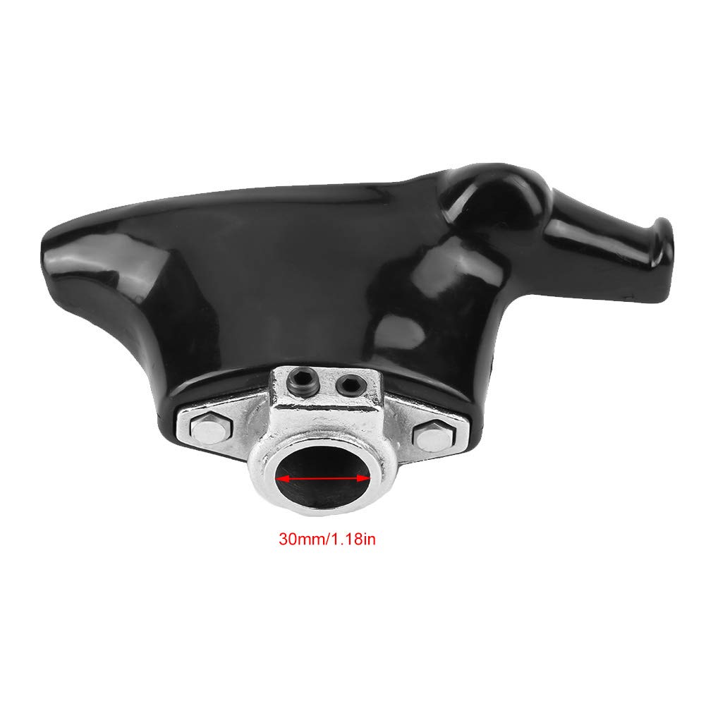 QANYEGN Tire Wheel Changer Duck, Black Plastic Nylon Mot Demot, Tire Changer Aries for Tire Changer Machine Diameter(30mm)