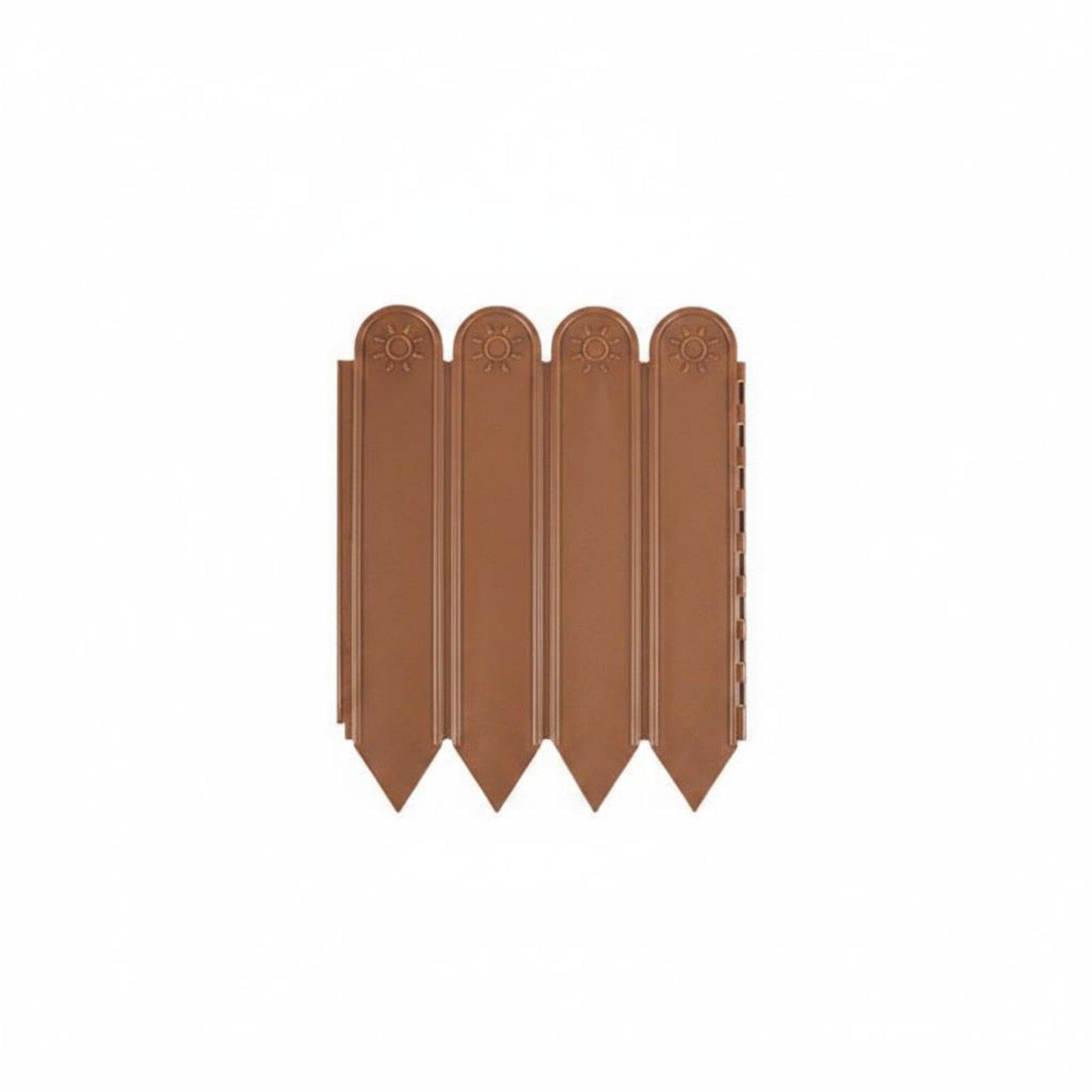 Border Fence Flower Bed Border Flexible Decorative Garden Border for Yard Brown H27cm L2m Wallpaper Borders | Wallpaper & Accessories | Building & Hardwar-image-47