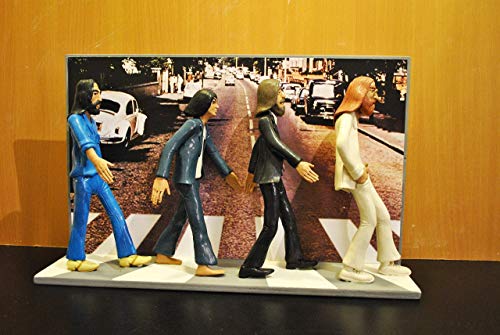 Figurine – Action Figures – THE BEATLES AVEC CONTEXTE DE ABBEY ROAD - Les Beatles, Paul McCartney, John Lennon, RIngo Starr, George Harrison Figurine - Action Figures - THE BEATLES AVEC CONTEXTE DE ABBEY ROAD – Image 3