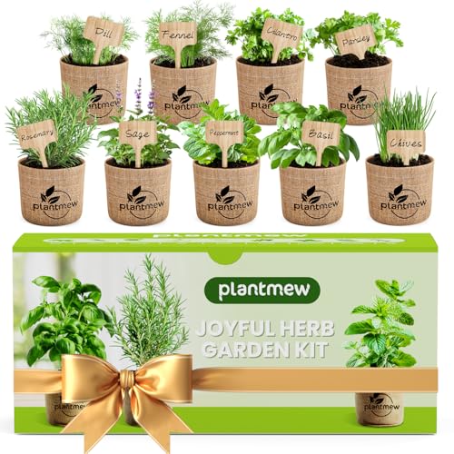 Gift for Women, Mom, Her – 9 Herb Indoor Window...