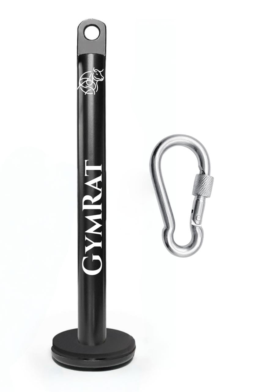 GYMRAT™ Weight Plate Loading Pin for Cable Pulley System LAT Pulldown Solid Metal Gym Equipment Weights Lifting Pin with M8x80MM Lock Carabiner (B0D9MVC62V) Amazon Price History, Amazon Price Tracker