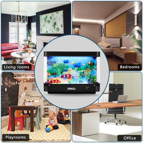 Domica DM-LIGHT04 Fake Fish Tank With Moving Fish thumb #4