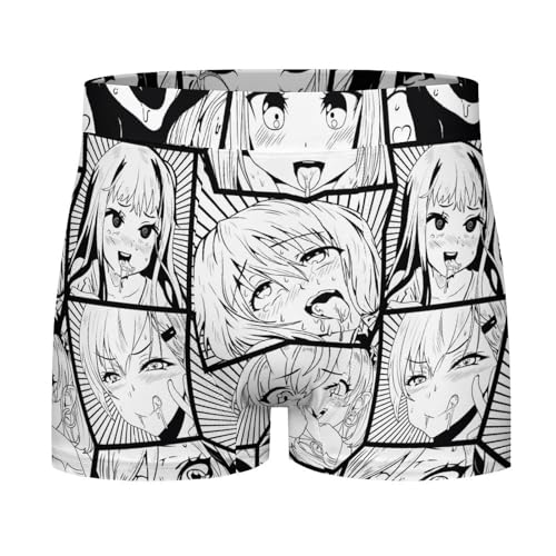 Niapessel Men's Boxer Briefs, Men's Underwear Boxer Brief, Breathable Comfort Novelty Boxers Briefs for Men4