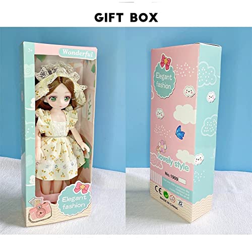 Muñeca Anime BJD 1/7 de 23 cm con Ropa y Zapatos miniatura 2