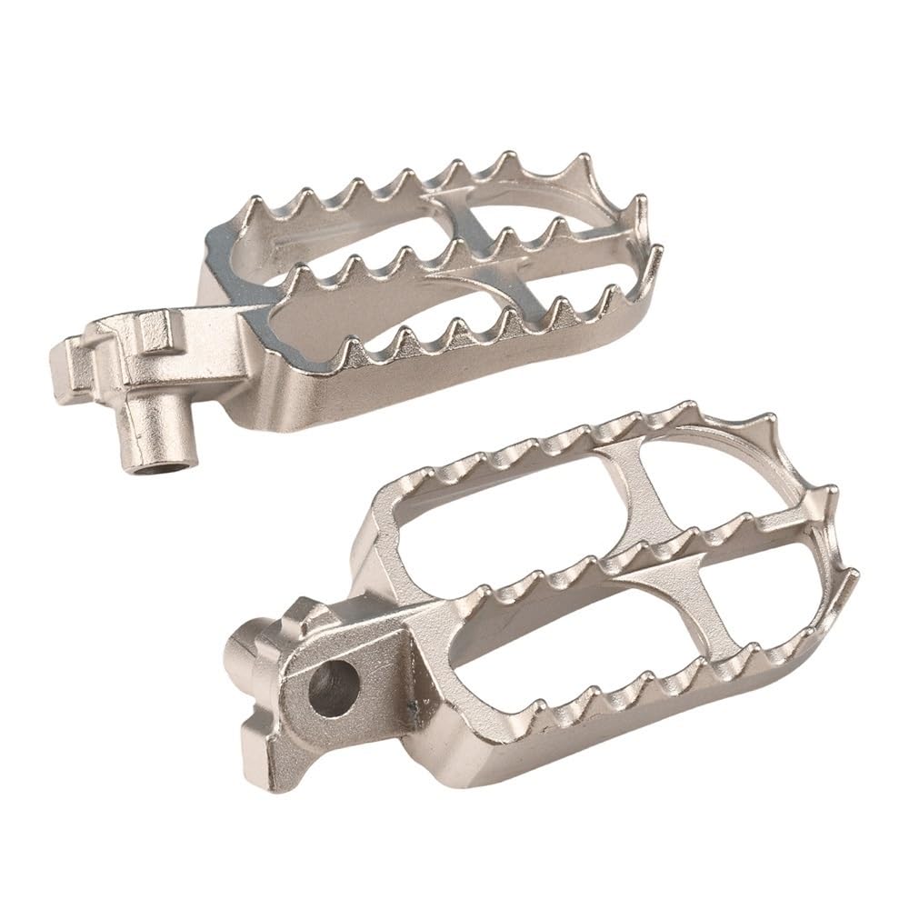 Pedane Piede Pedale Per Moto Fuoristrada In Acciaio Inossidabile Pedali In Per YZ WR FX 65 85 125 250 450 1997 2015 2023