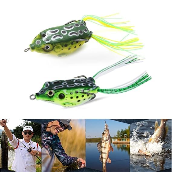Generic Realistic Frog Fishing Lures with Weedless Hooks, 2 Piece Kit (B0DB5MTJJM) Amazon Price History, Amazon Price Tracker