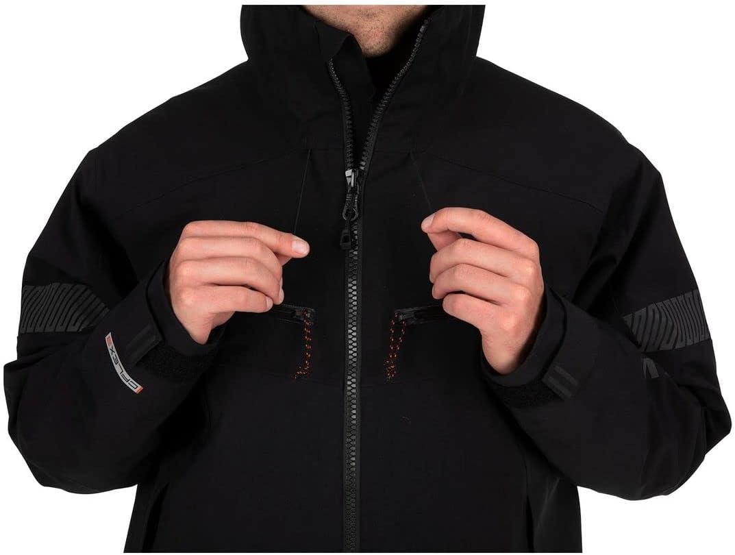 Simms Men's CX Fishing Jacket, Waterproof Windbreaker with Hood