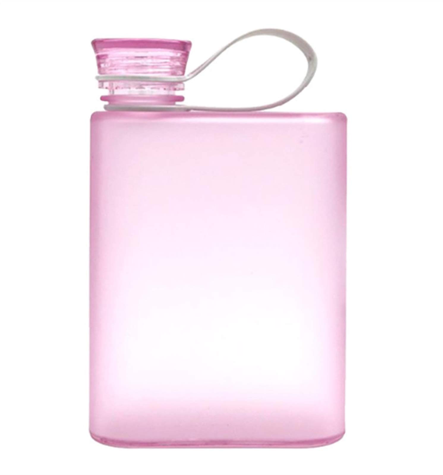 Gourde plate anti-fuite bouteille d'eau bloc de papier portable